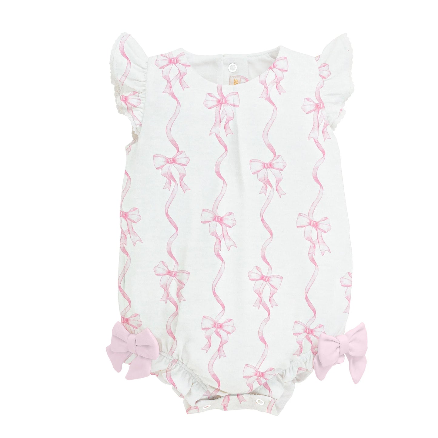 Coquette Bows Bubble W/ Ruffles and Bows