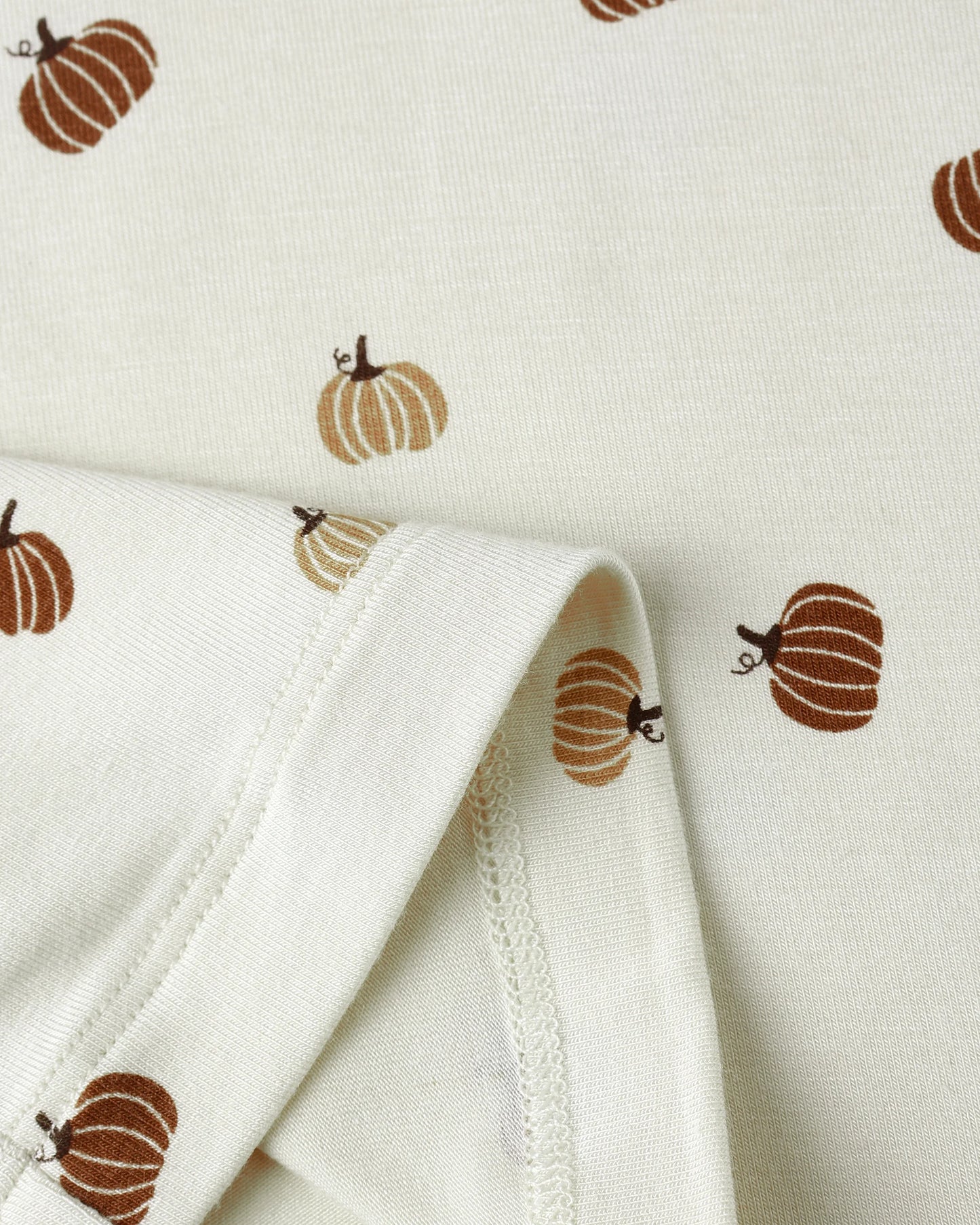 Bamboo Pajama Set Pumpkins
