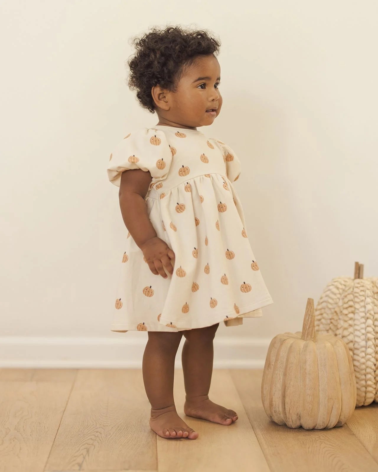 Darla Dress Smiley Pumpkins