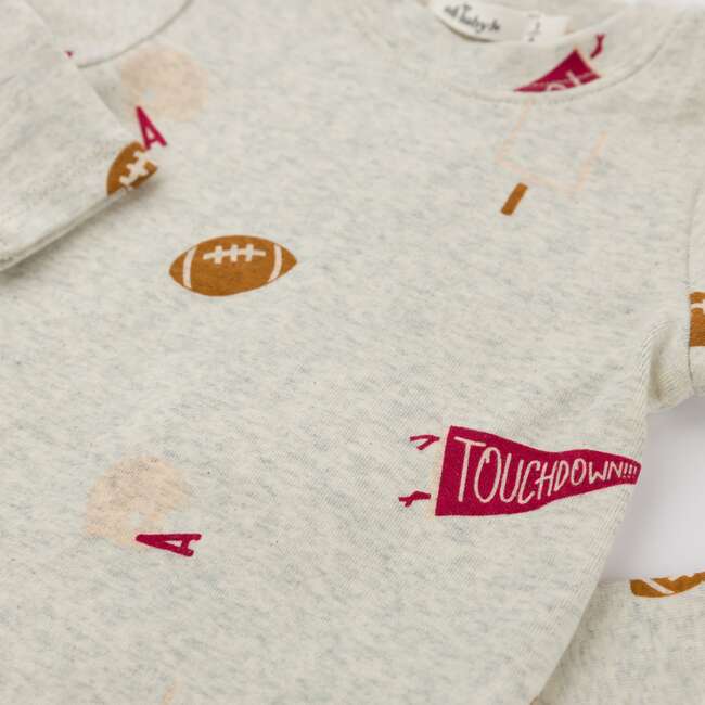 oh baby! Football Print Two Piece Set