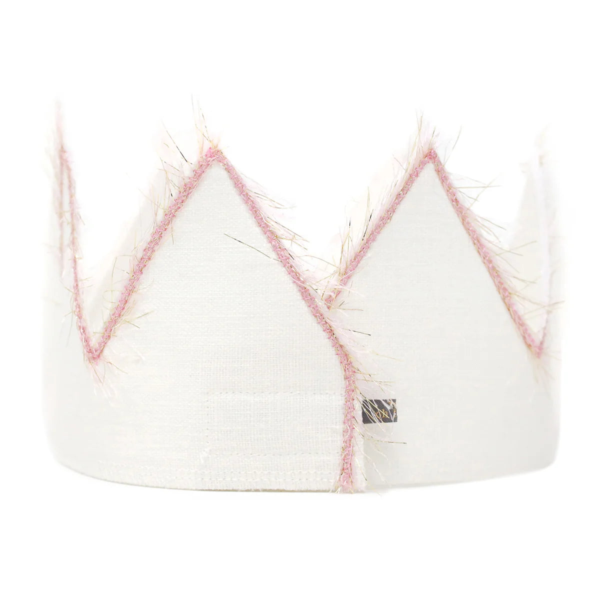 oh baby! “One” Linen Crown Blush