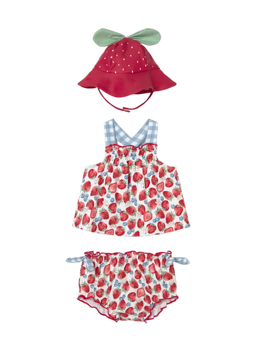 3-Piece Berry Sweet Set With Sun Protection