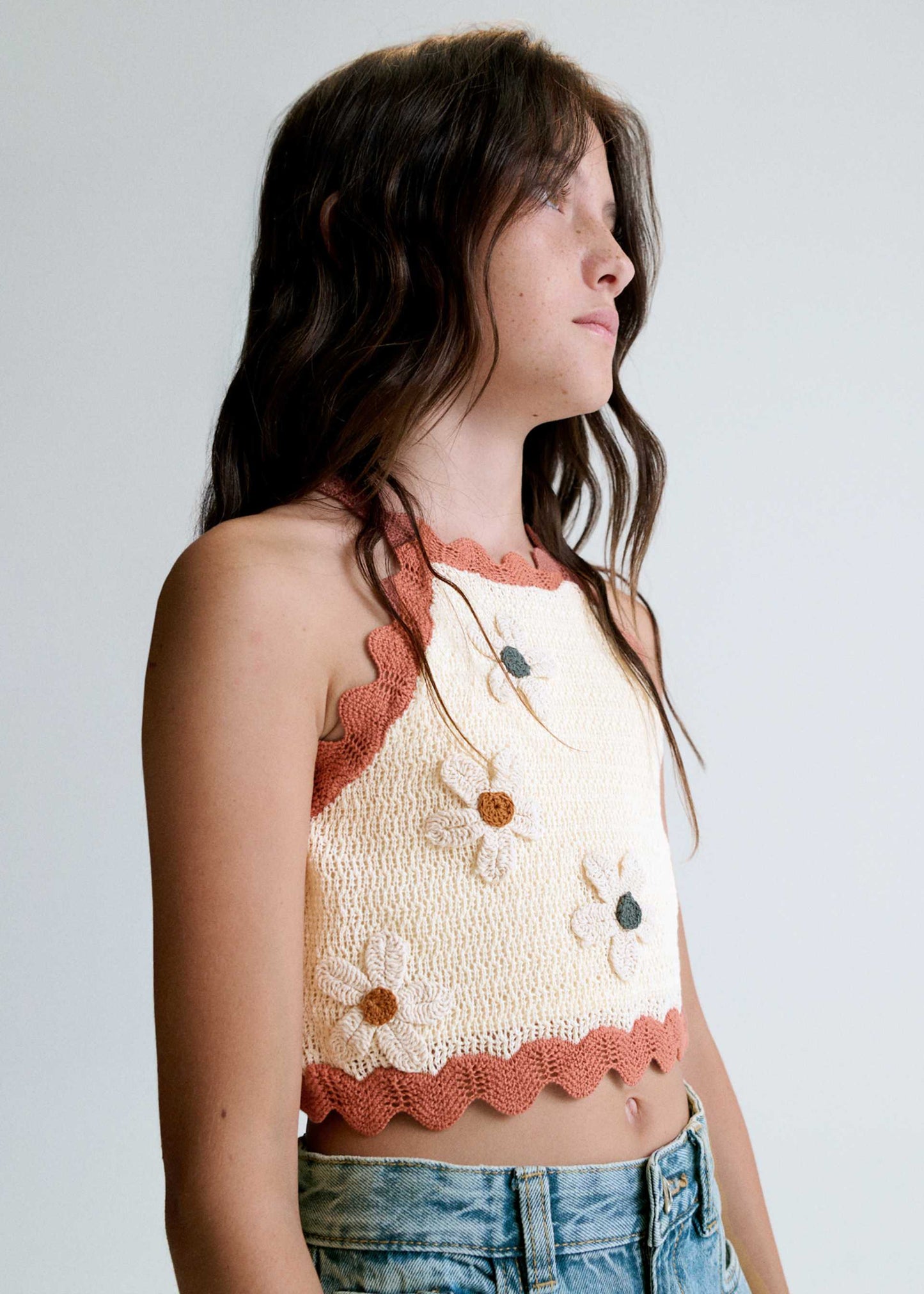 Floral Knit Top