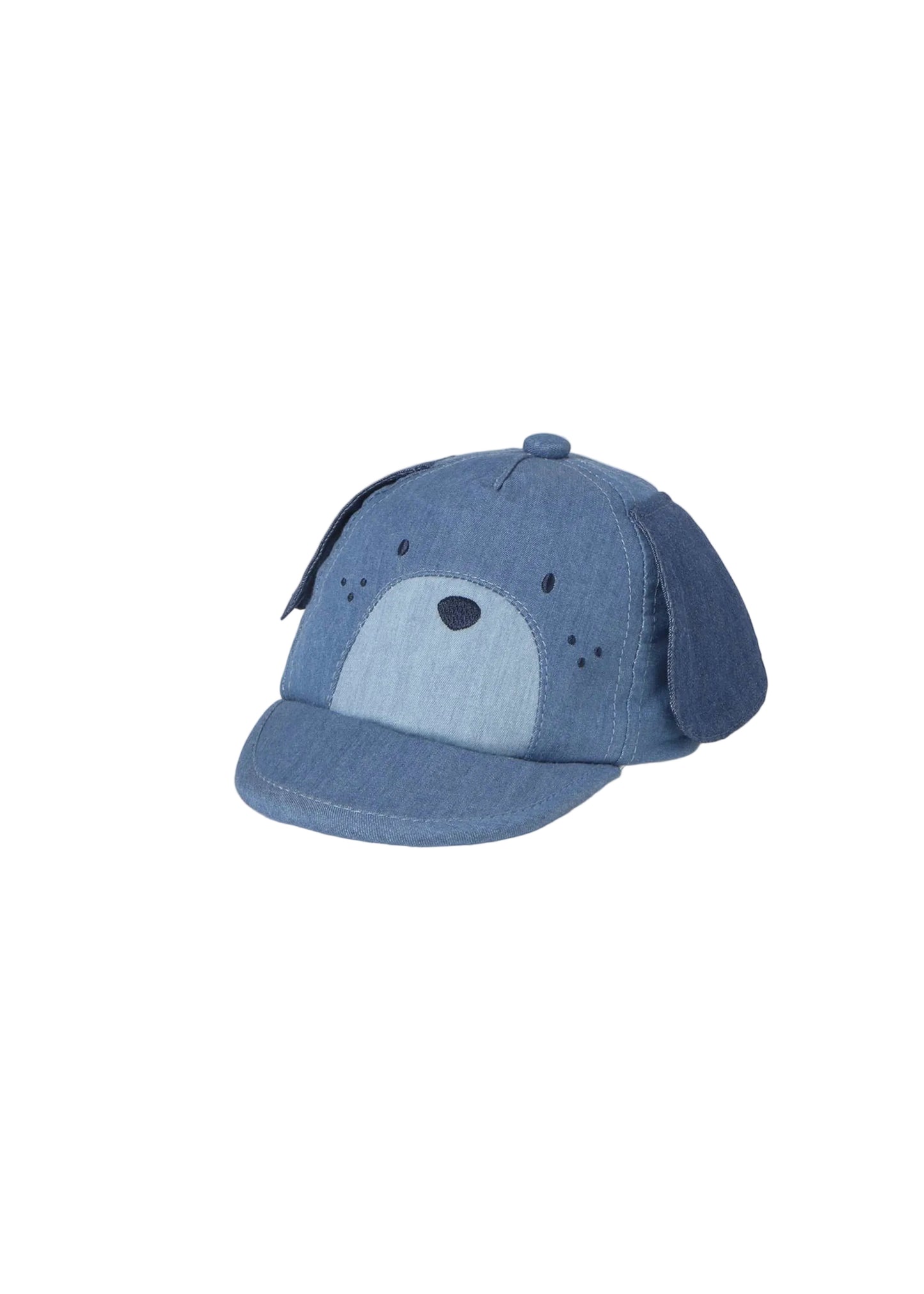Denim Puppy Baseball Hat
