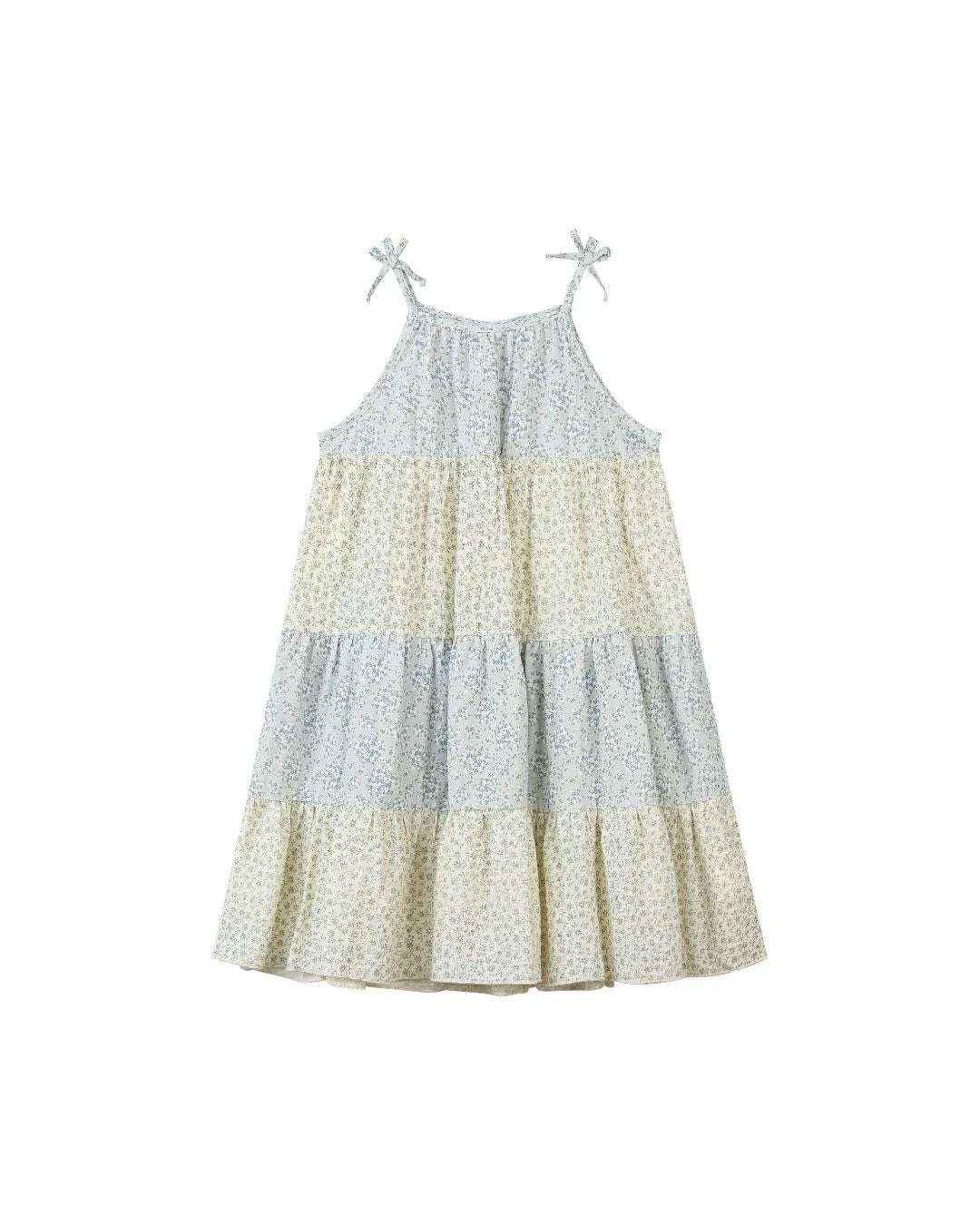 Blue Mix Floral Kit Dress