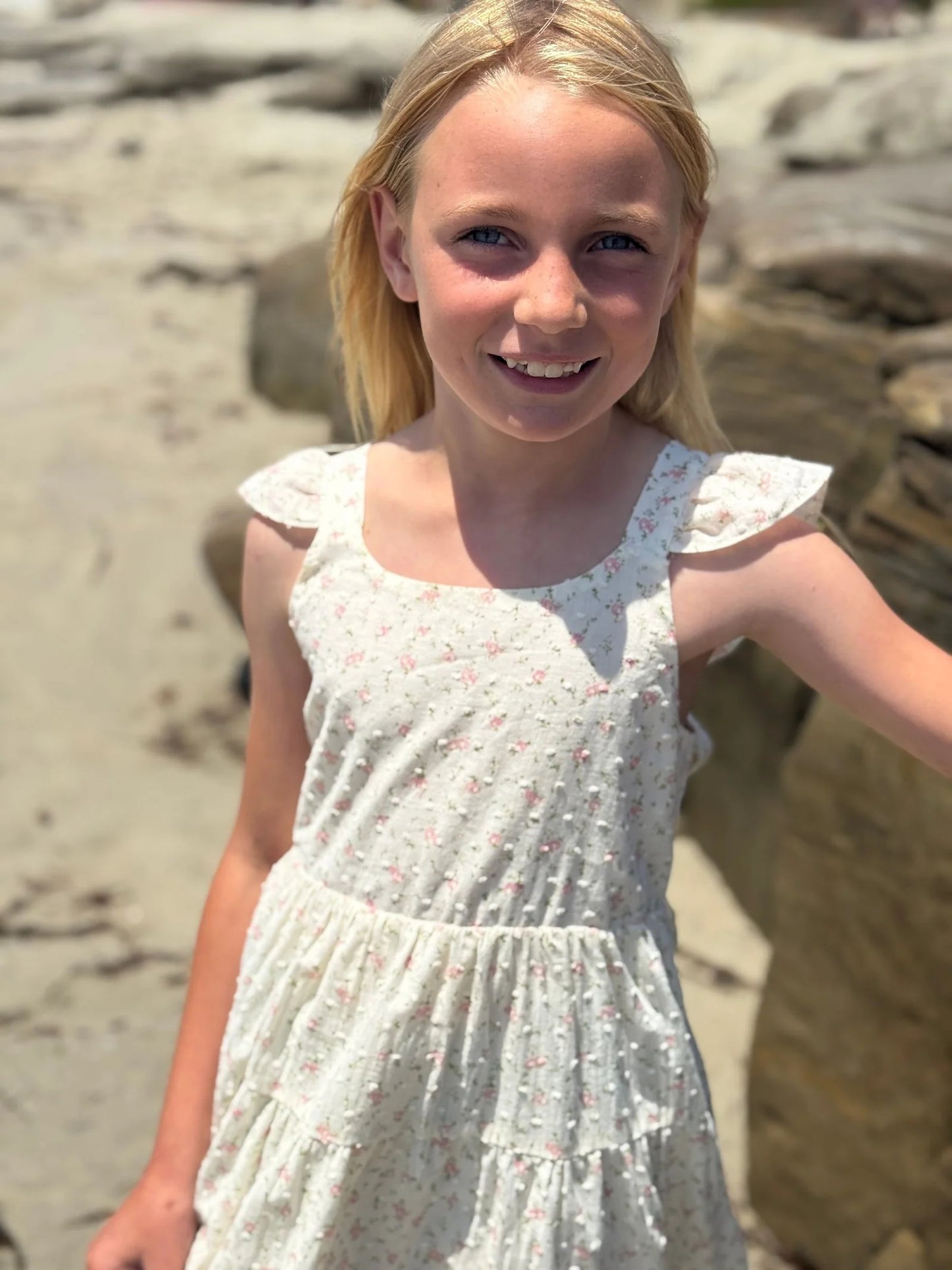 Ivory Floral Emmie Dress