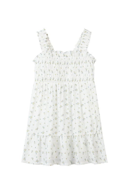 Ivory Ditsy Floral Susie Dress