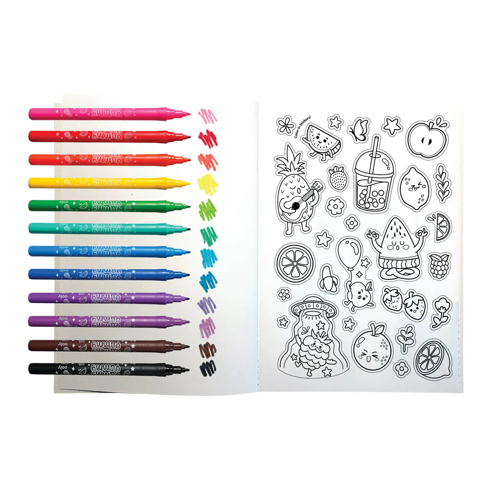 Yummy Yummy: Scented Coloring Kit