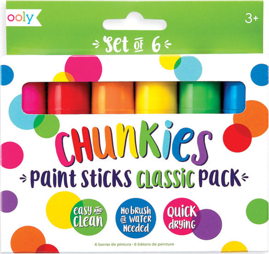 Chunkies Paint Sticks - Classic Pack - Set of 6