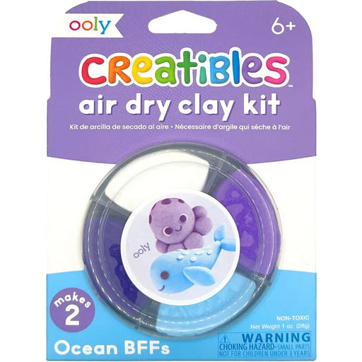 Creatibles Mini Air Dry Clay Kit - Ocean BFFs