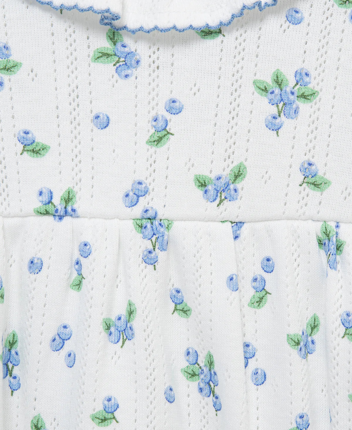 Blueberry Knit Bubble & Headband