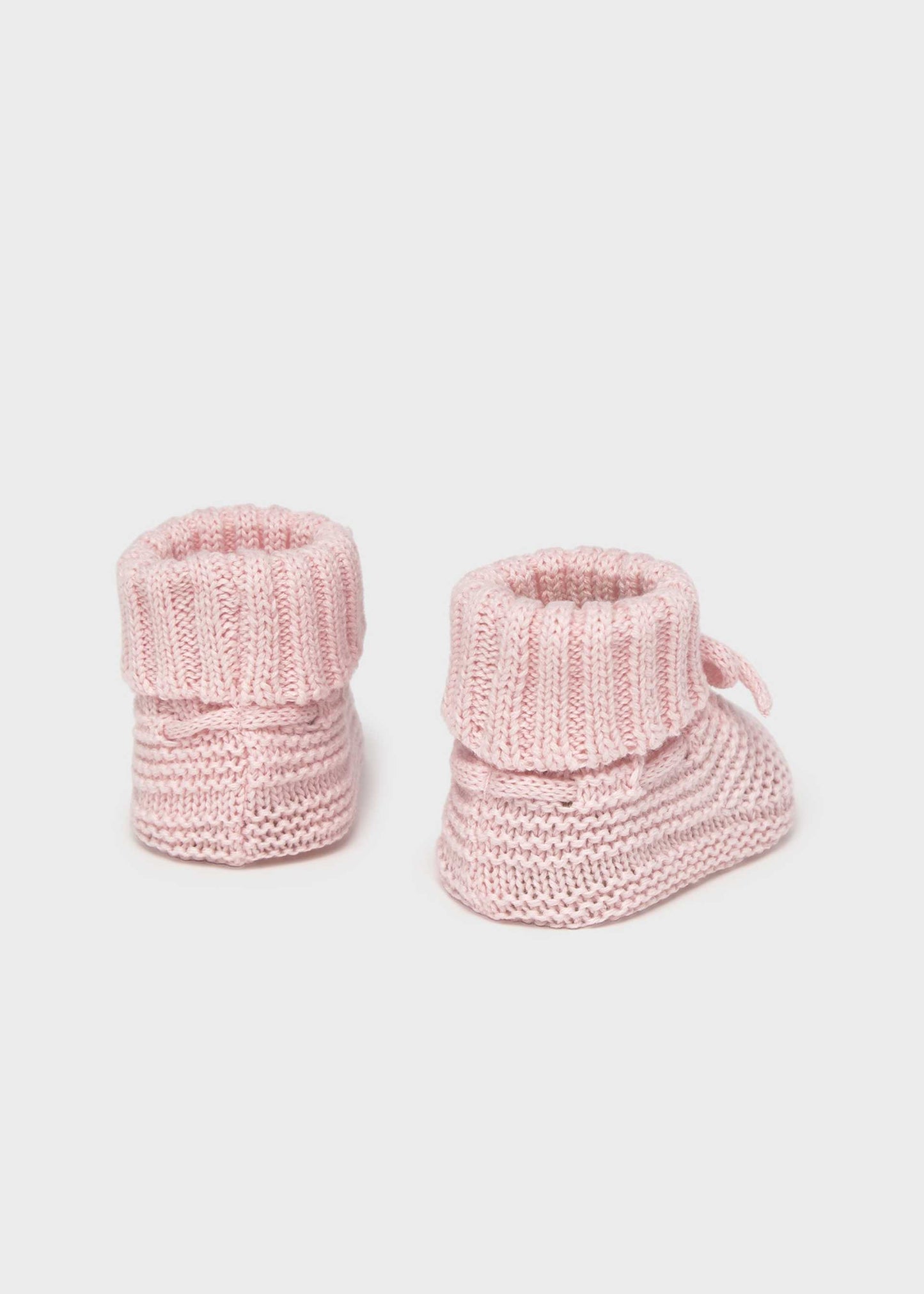 Pink Knit Booties