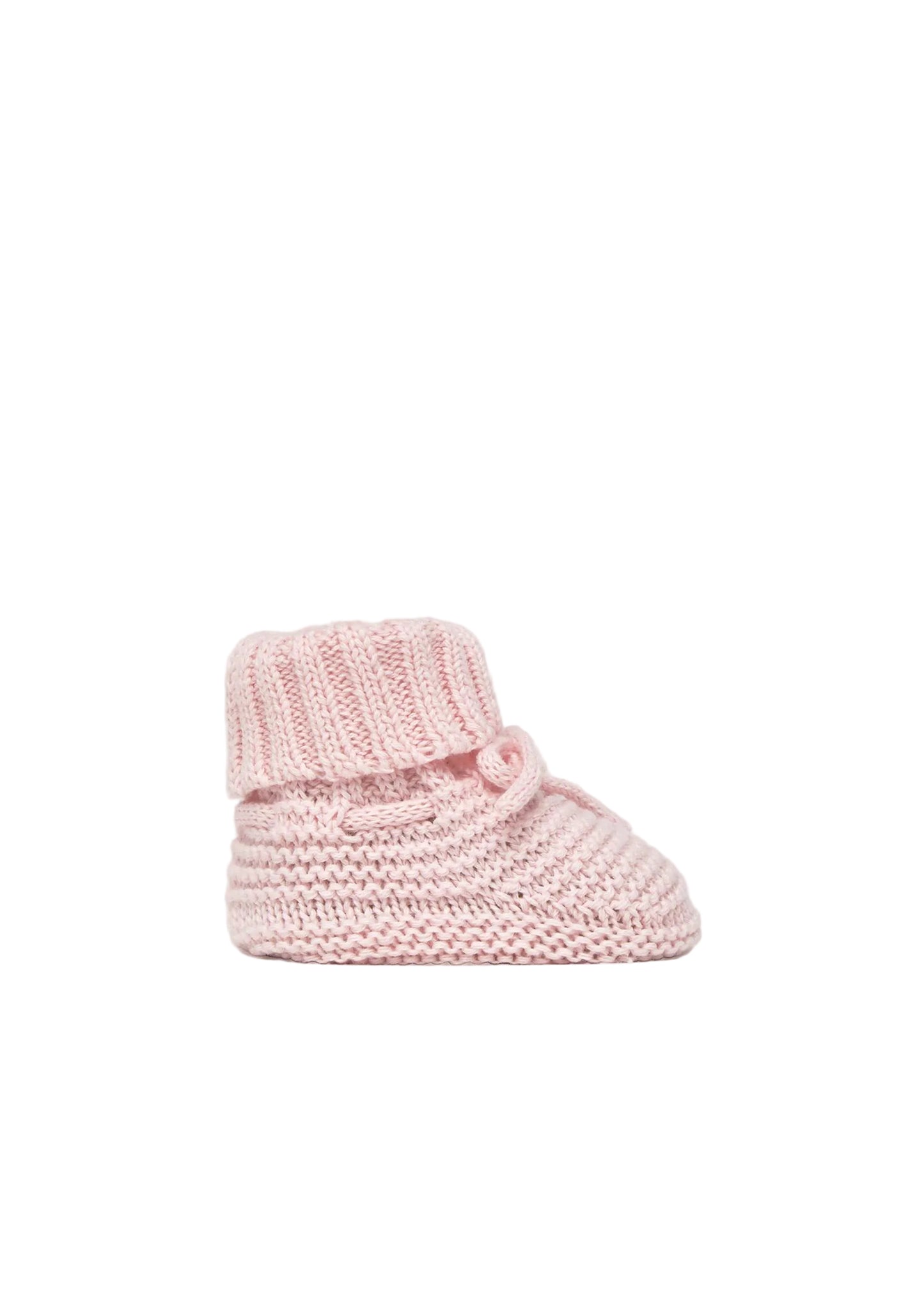Pink Knit Booties