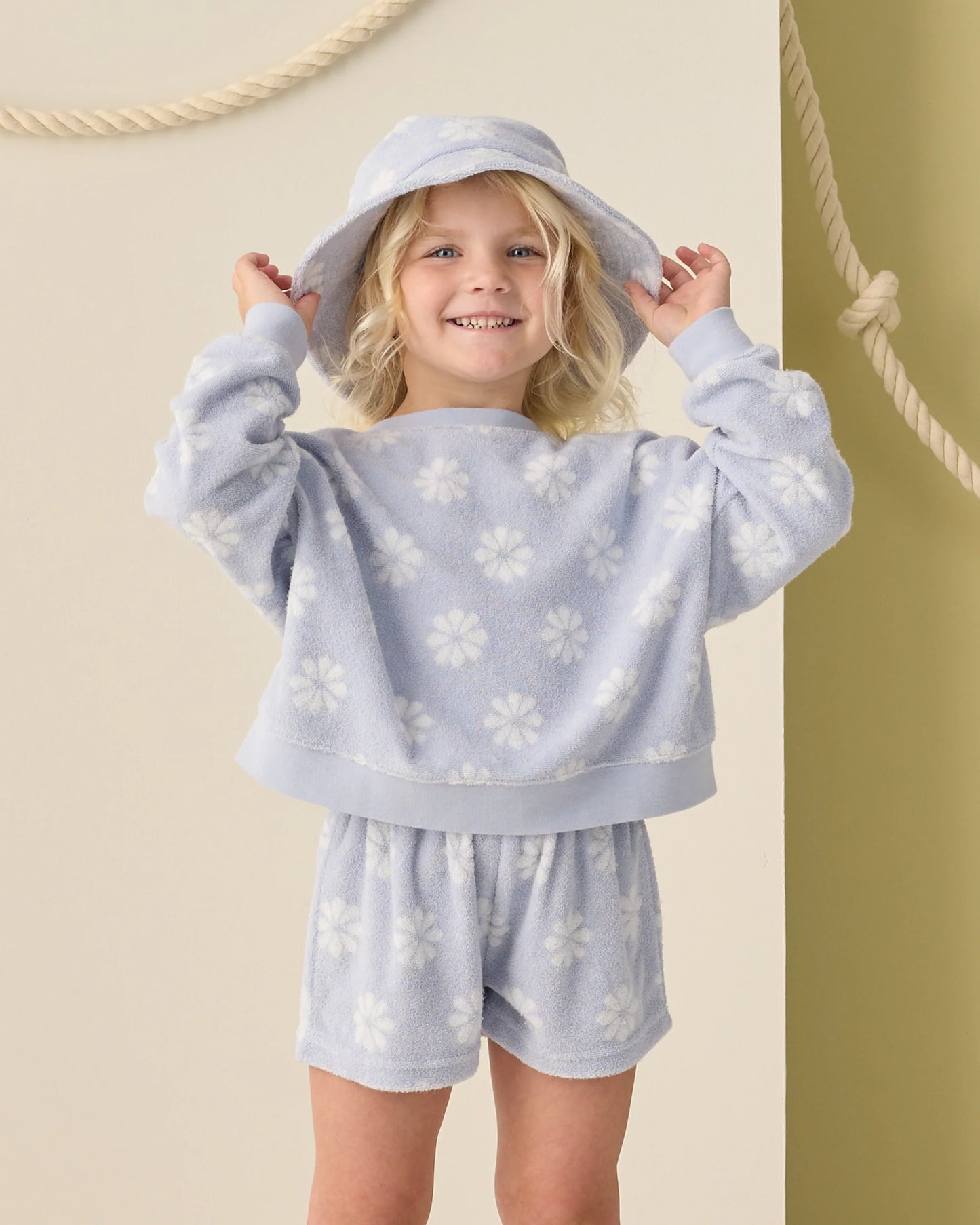 Bucket Hat || Periwinkle Daisy