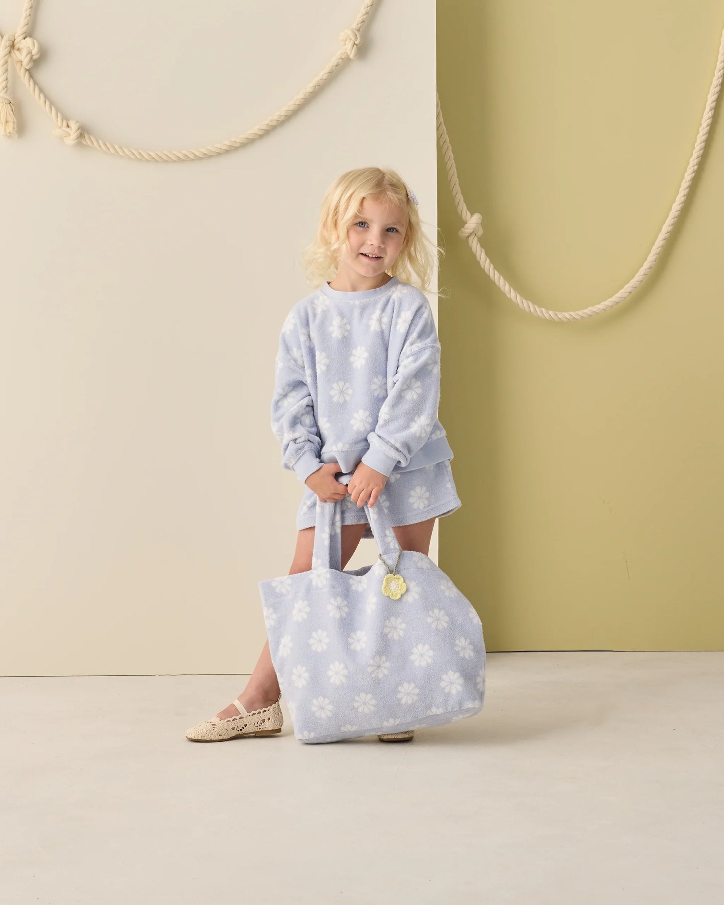 Karli Set || Periwinkle Daisy