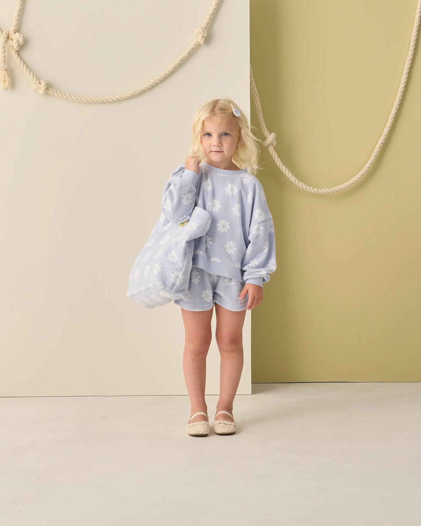 Karli Set || Periwinkle Daisy
