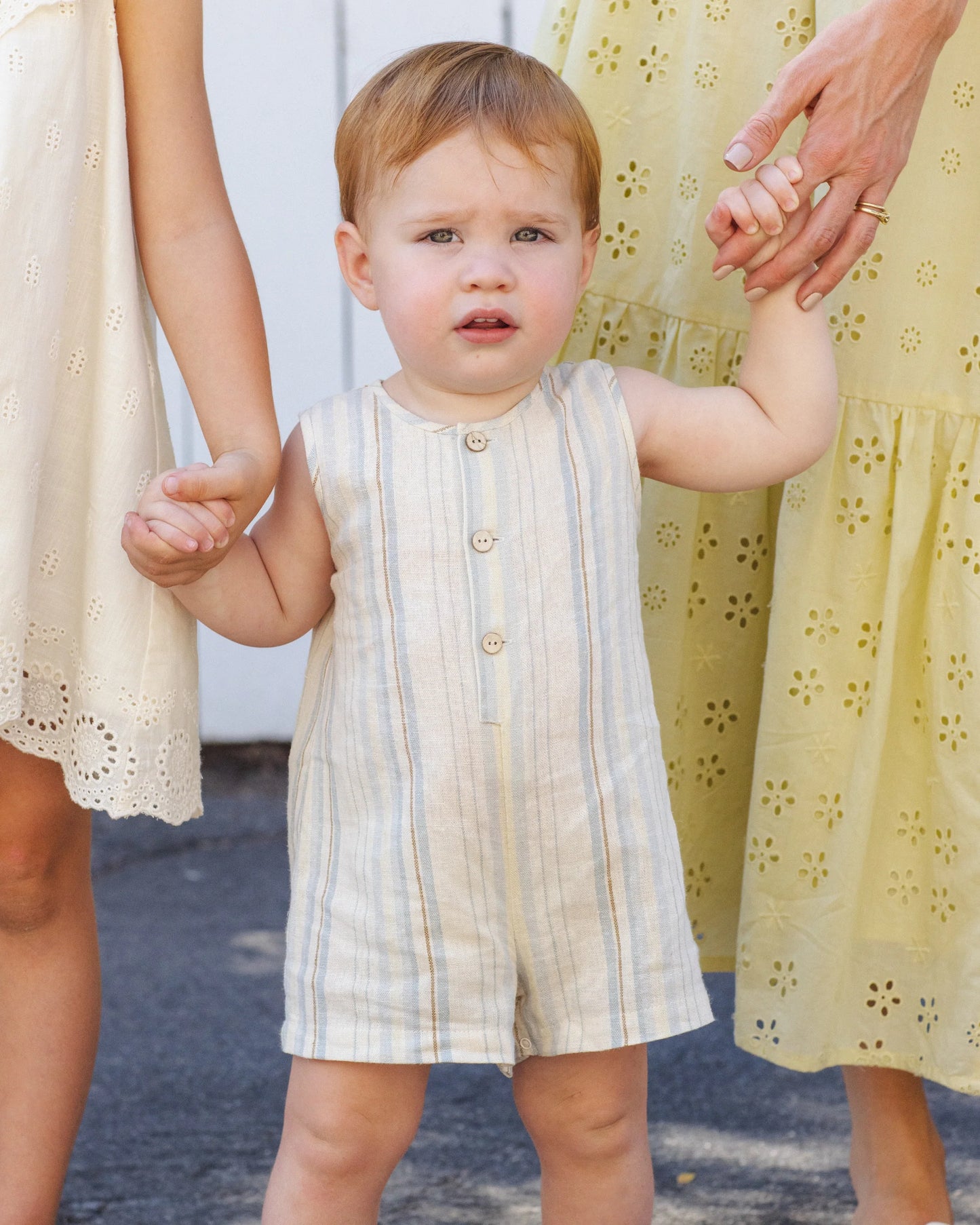 Maverick Romper || Sea Stripe