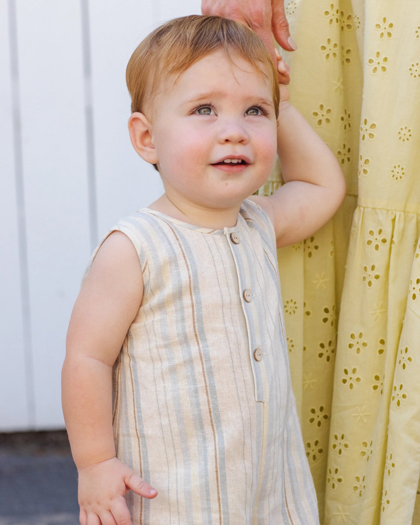Maverick Romper || Sea Stripe