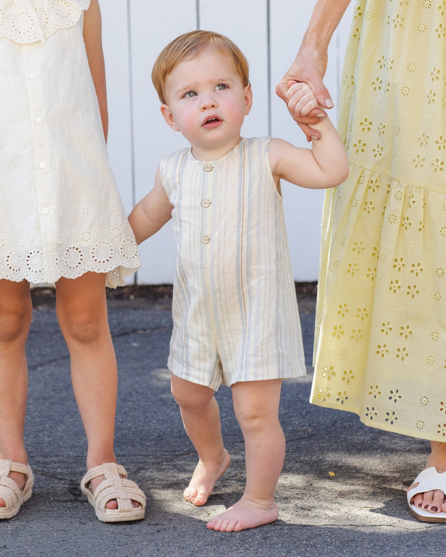 Maverick Romper || Sea Stripe