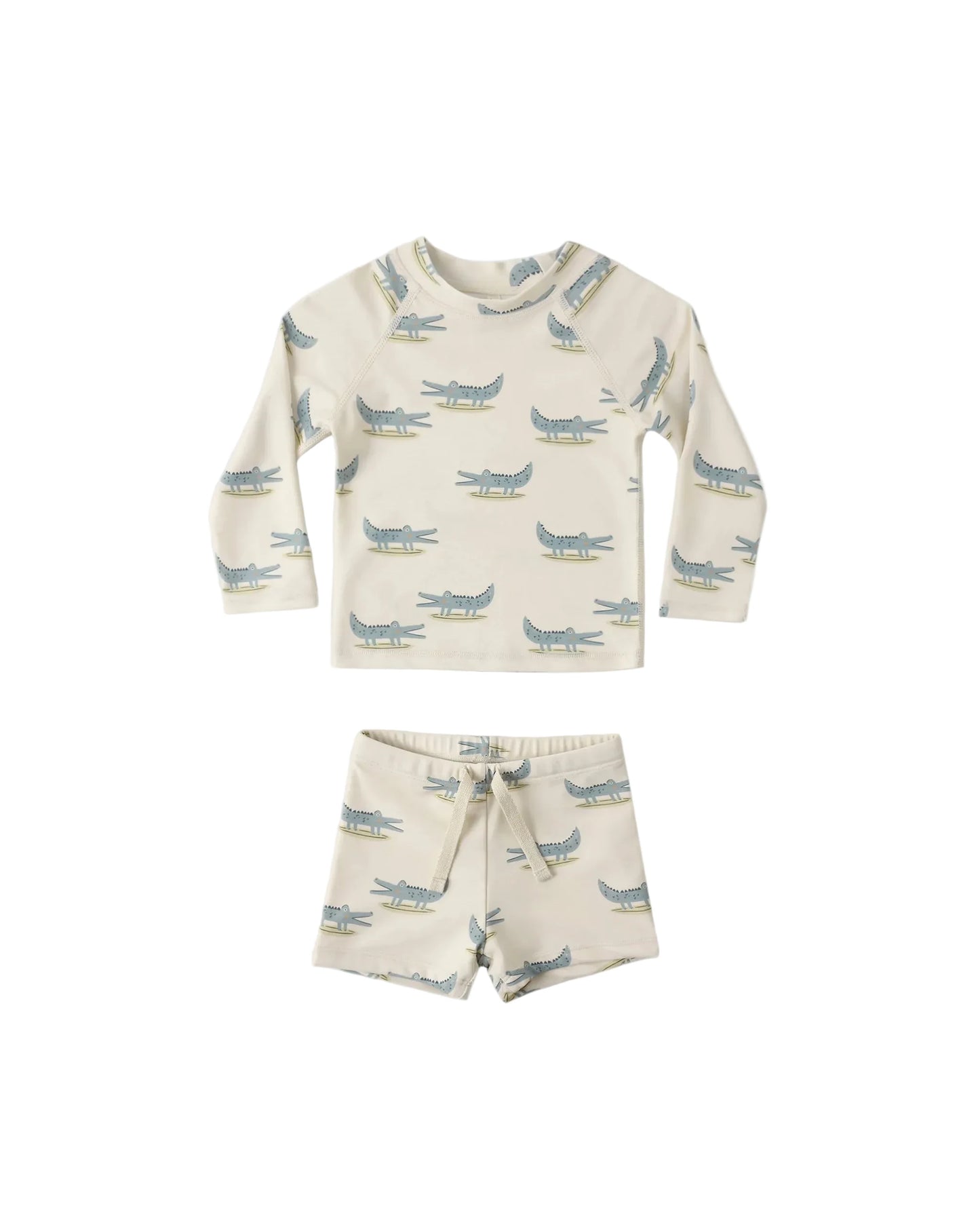 Boys Rashguard Set || Alligators