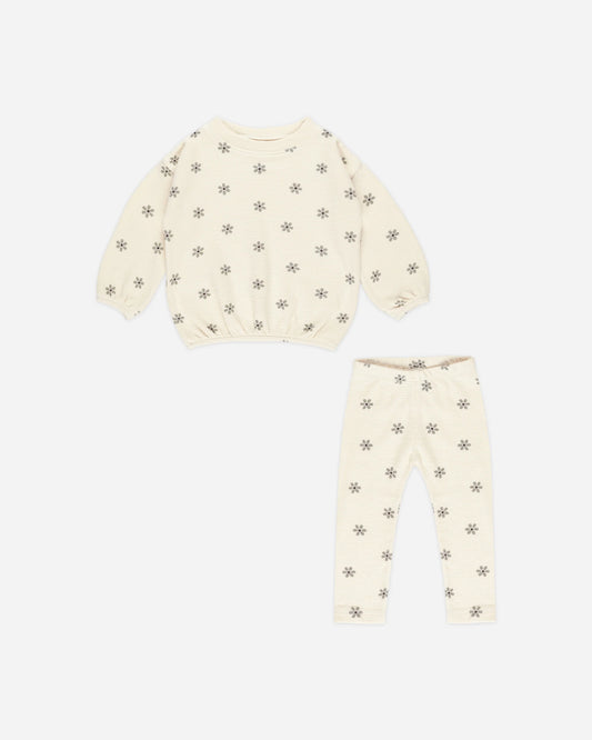 Spongey Knit Set Daisy