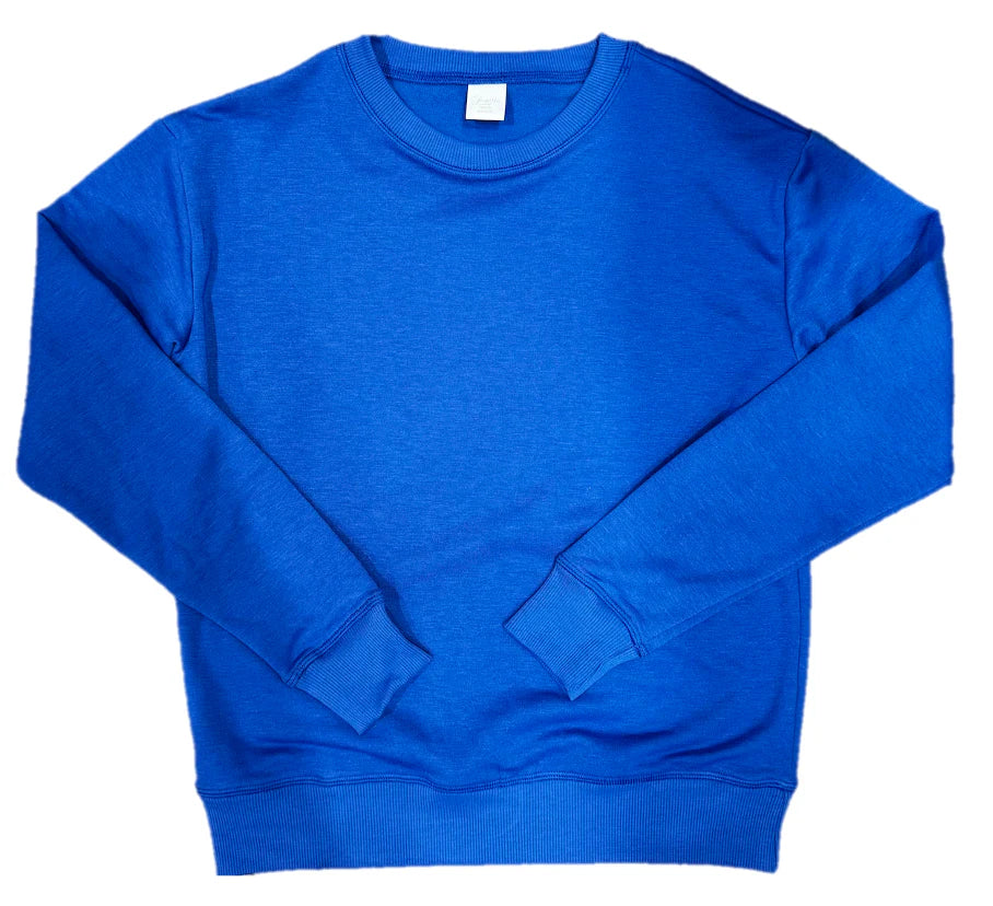 Blueberry Cloud Oversized Sweatshirt