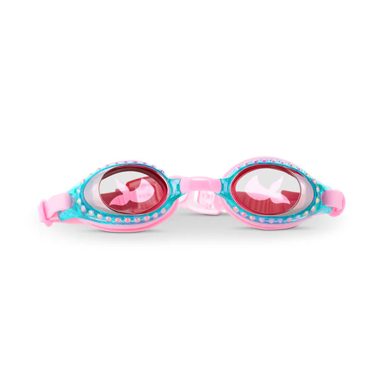 Jewel Pink Mermaid Swim Goggles