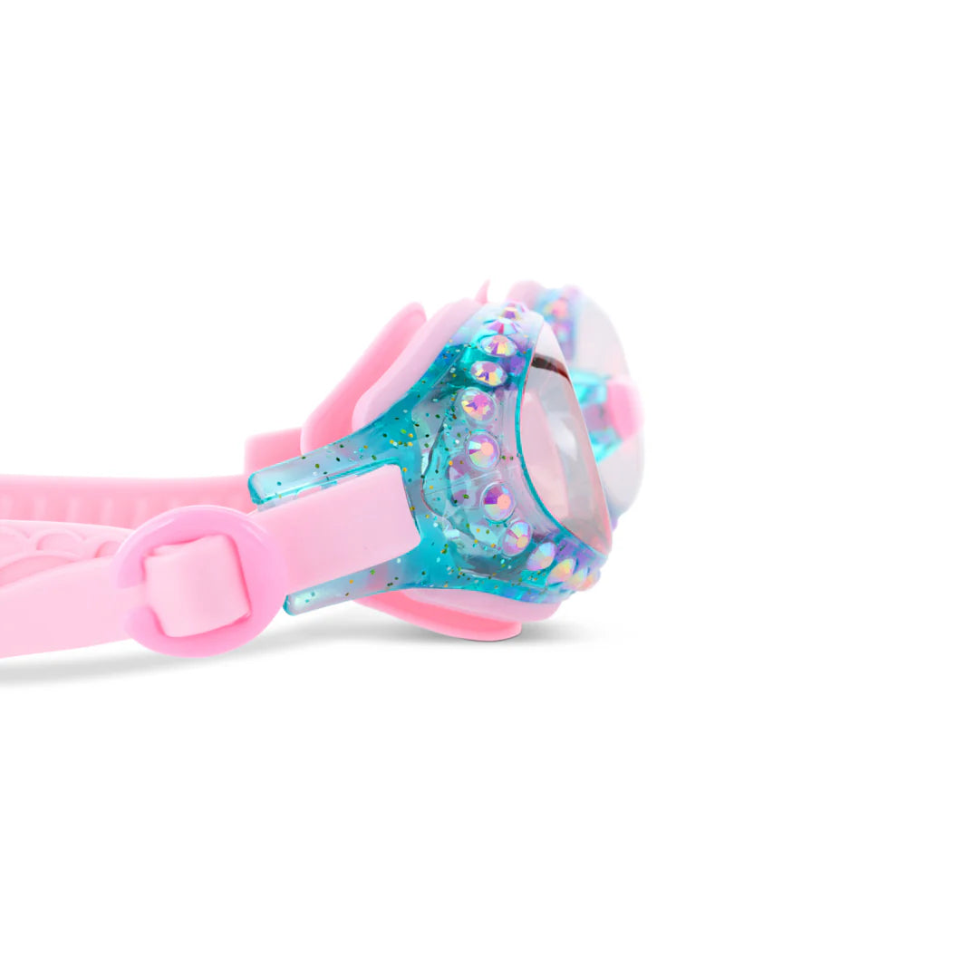 Jewel Pink Mermaid Swim Goggles