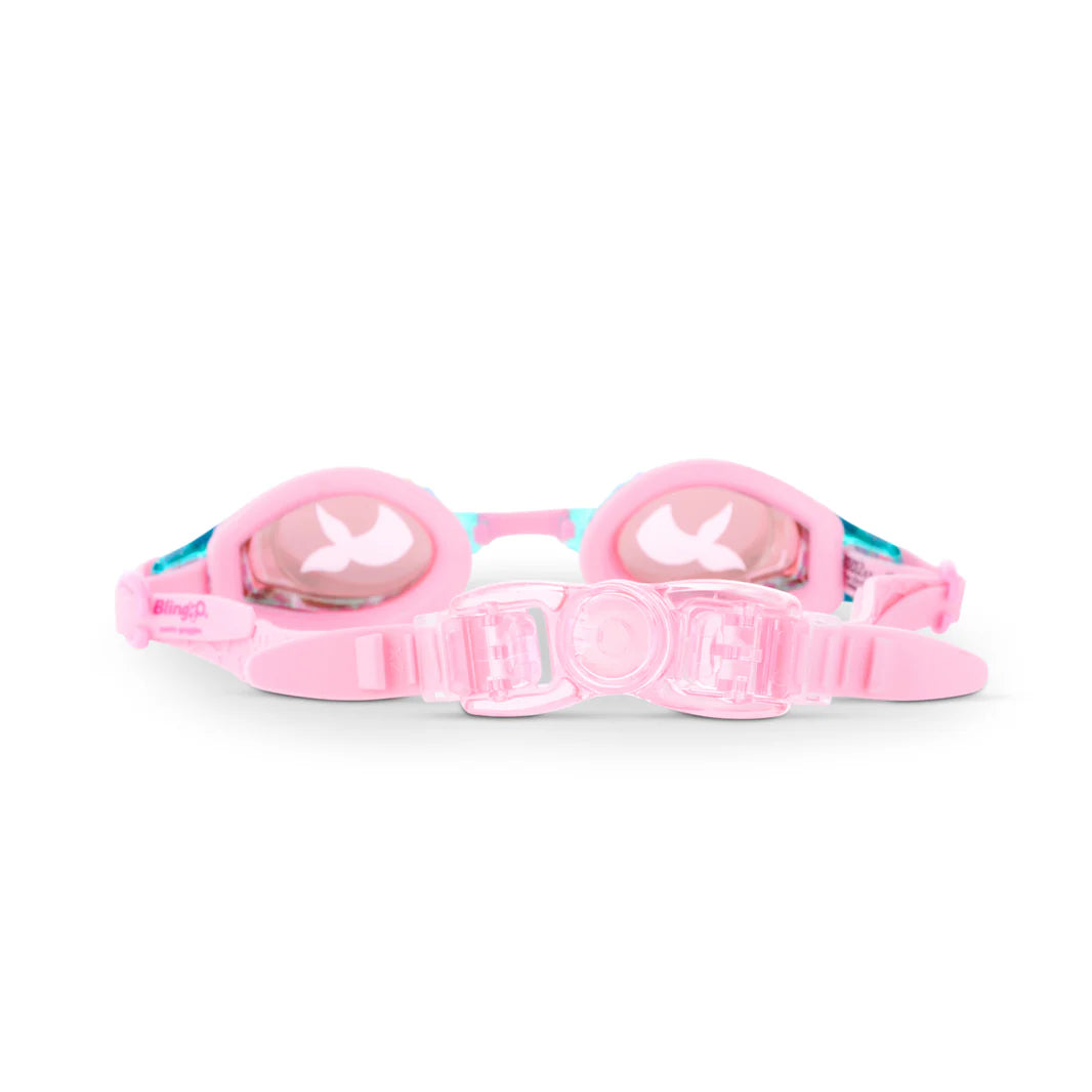 Jewel Pink Mermaid Swim Goggles