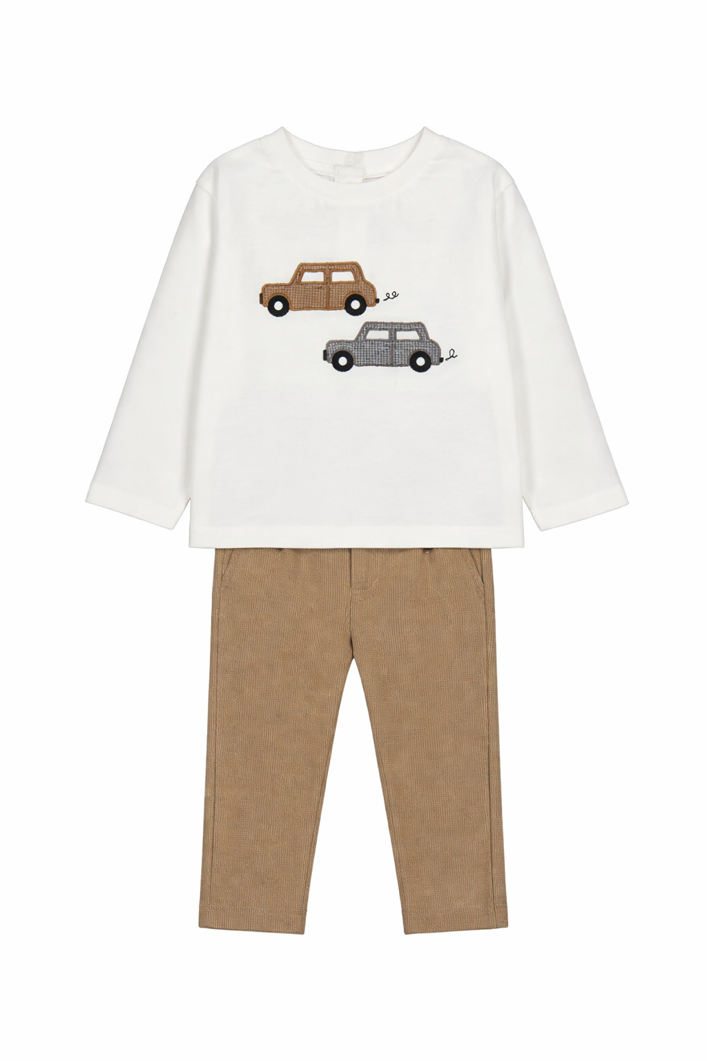 Car Long Sleeve Tee & Pant Set