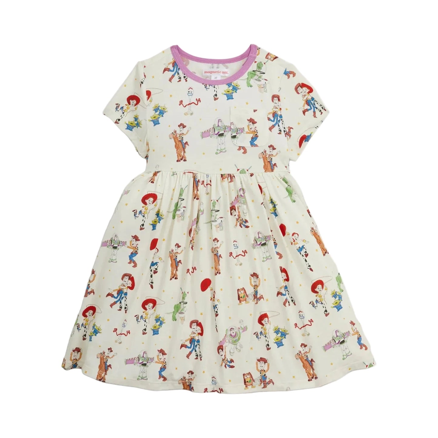 Toy Story Woody & Friends Modal Short Sleeve Dress