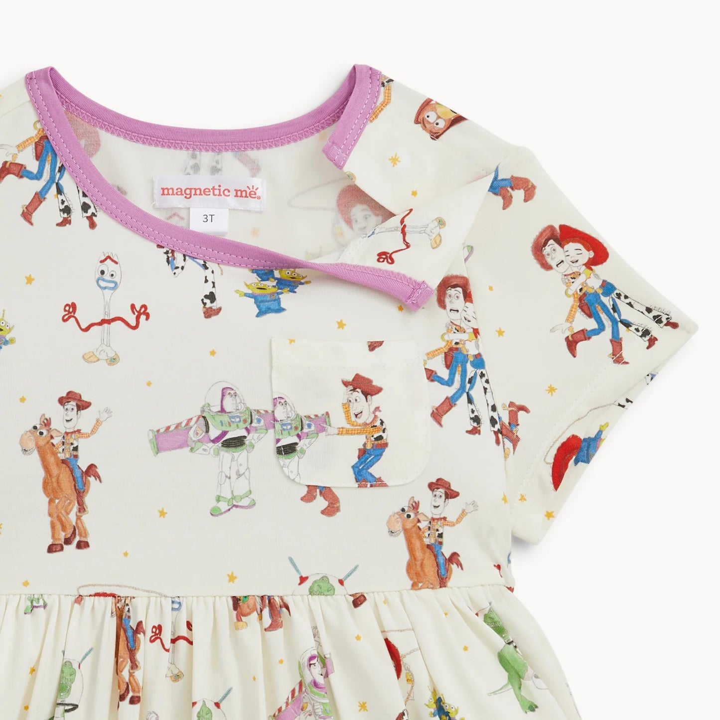 Toy Story Woody & Friends Modal Short Sleeve Dress