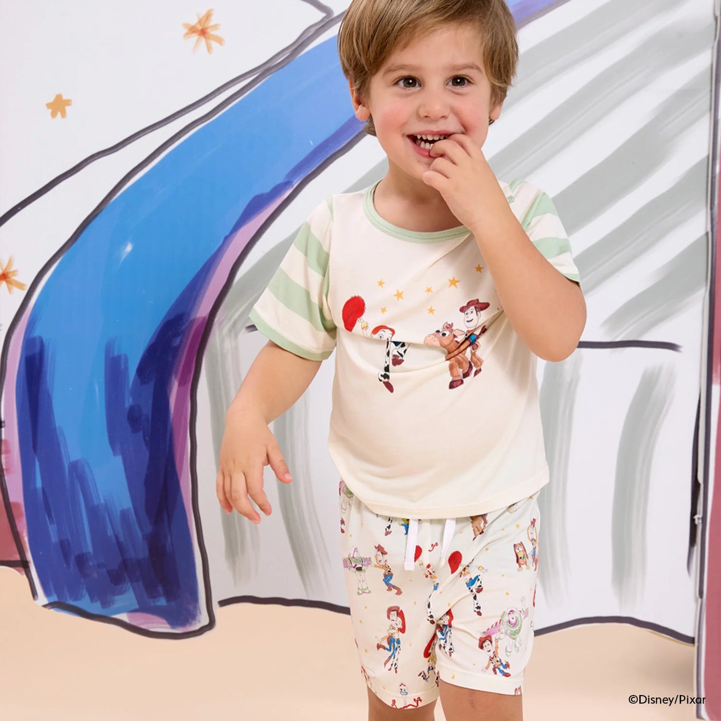 Toy Story Woody & Friends Modal Short Sleeve Short Set