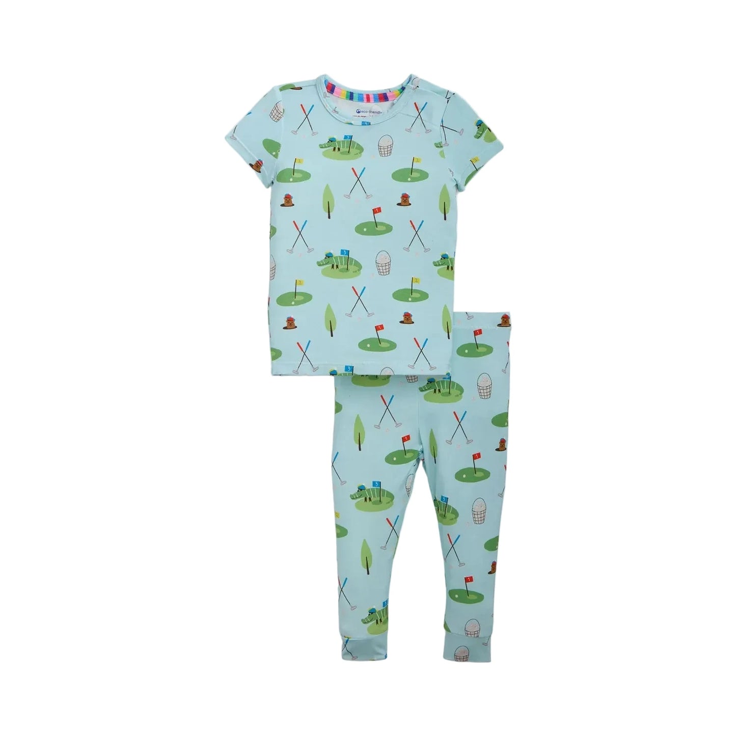 Magnetic Me Gopher It Short Sleeve Long Pant Pajama Set