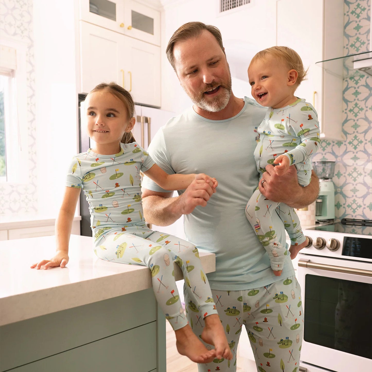 Magnetic Me Gopher It Short Sleeve Long Pant Pajama Set