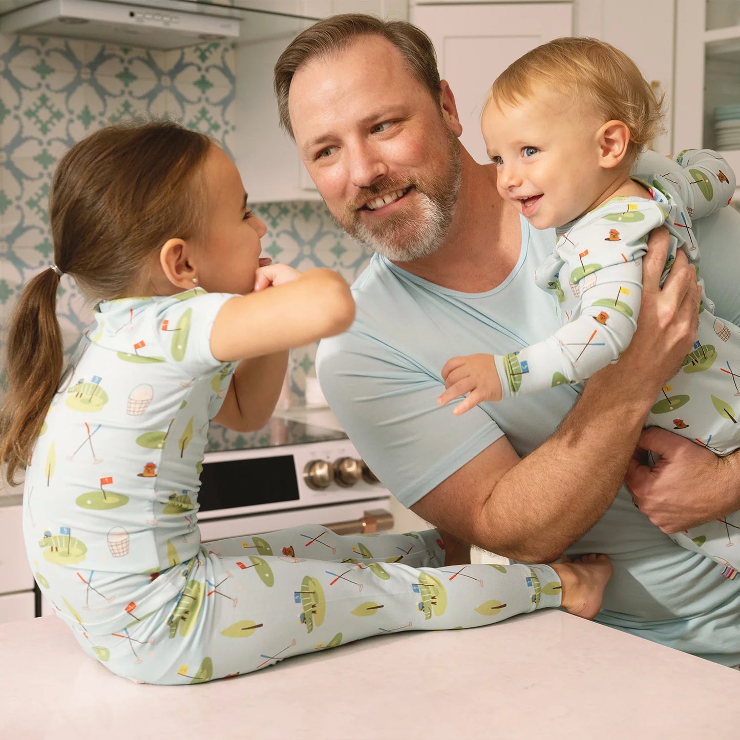 Magnetic Me Gopher It Short Sleeve Long Pant Pajama Set