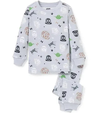 Janie and Jack Star Wars Disney Long Sleeve Sleep Set