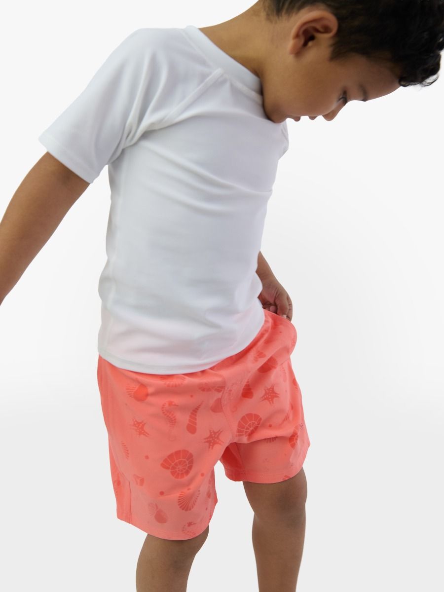 Coral Coast Color Changing Performance Hybrid Swim Trunks