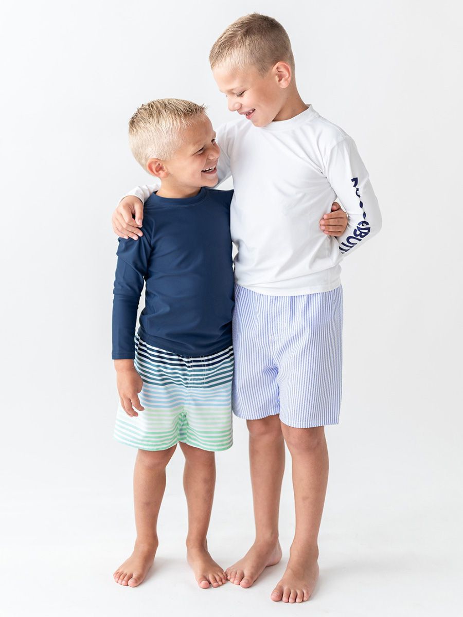 Navy Long Sleeve Rash Guard