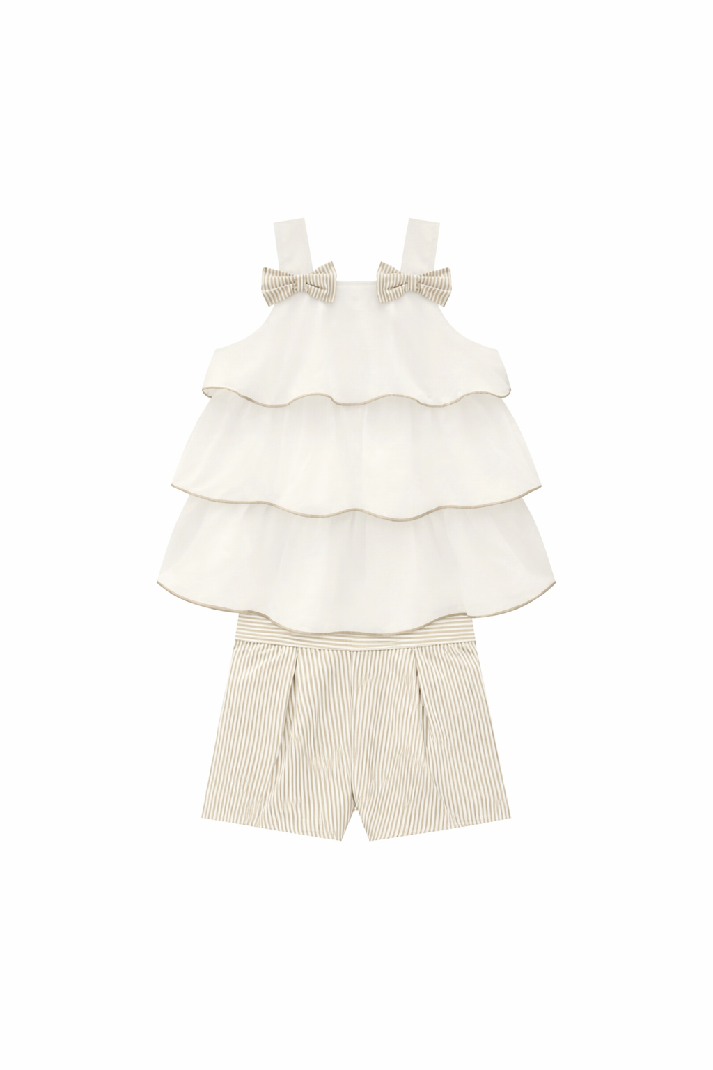 Off White Short Set