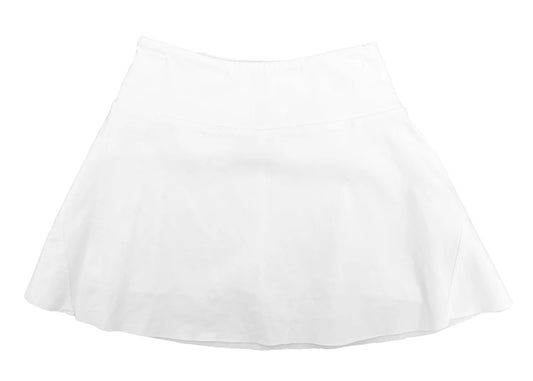 White Tennis Skort