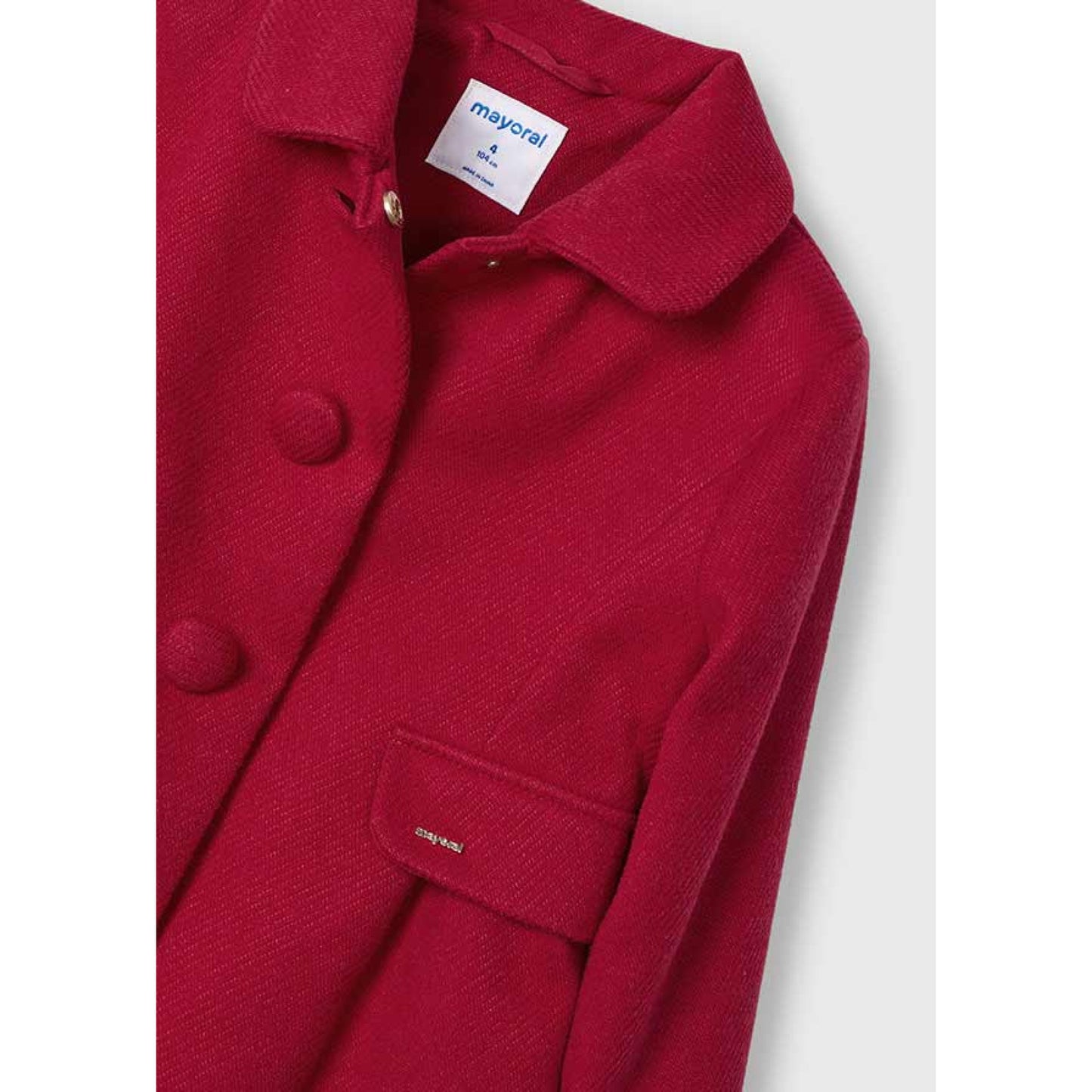 Dress Coat Red