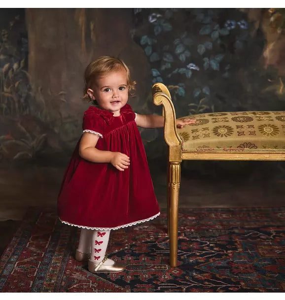 Janie and Jack | The Holiday Velvet Baby Dress Janie and Jack | The Holiday Velvet Baby Dress