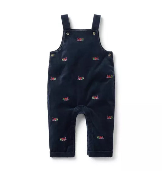 The Holiday Train Baby Overall