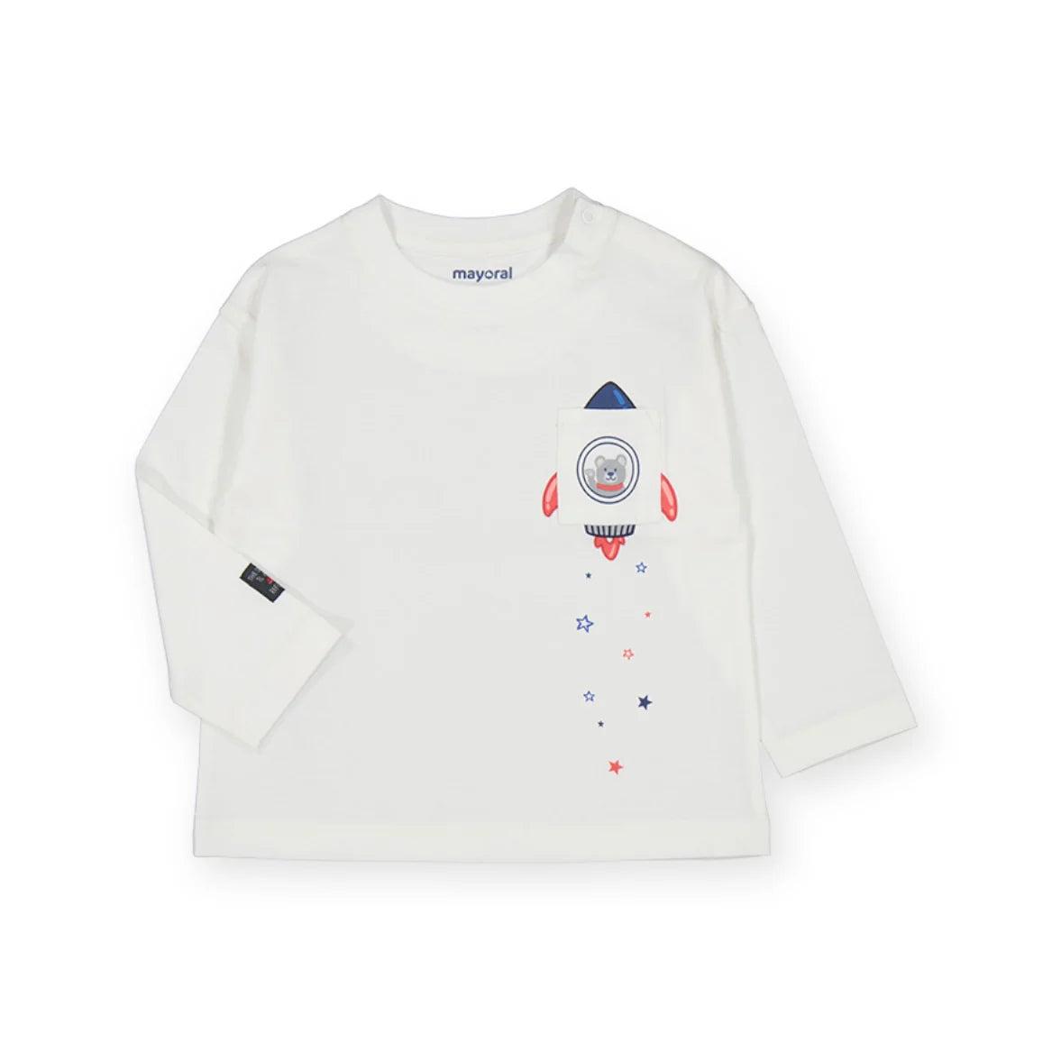 Baby Rocket Ship Long Sleeve Tee