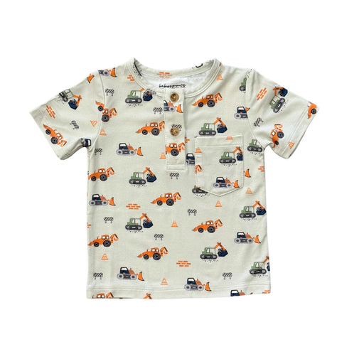 Short Sleeve Henley Shirt Construction