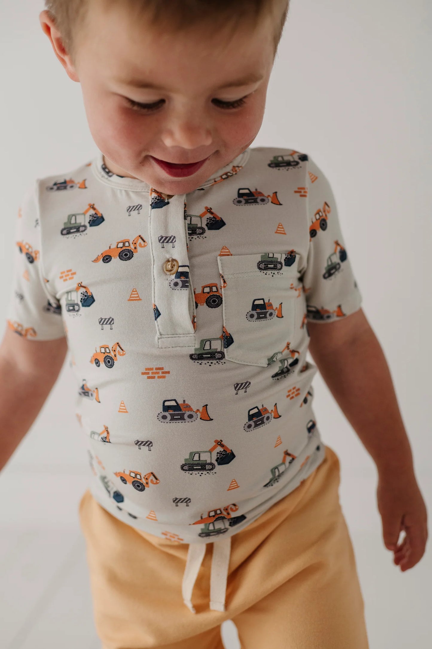 Short Sleeve Henley Shirt Construction