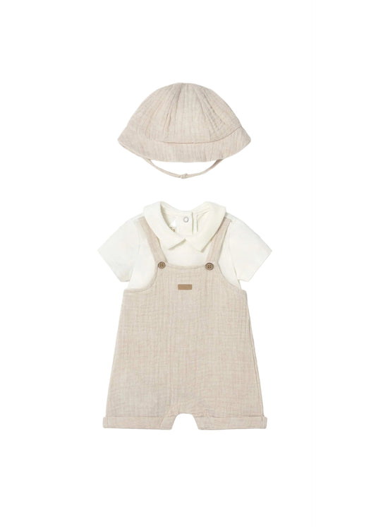 Short Romper & Hat Set