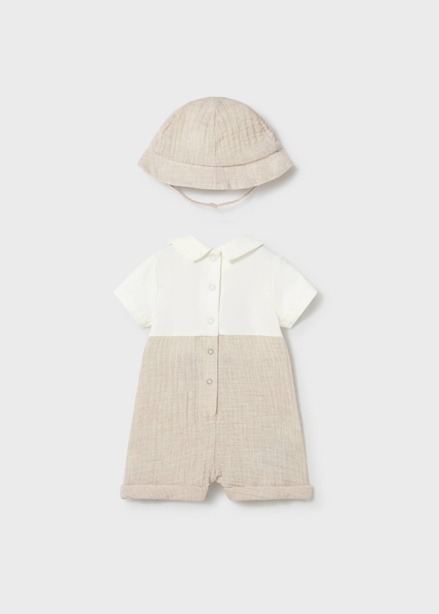 Short Romper & Hat Set