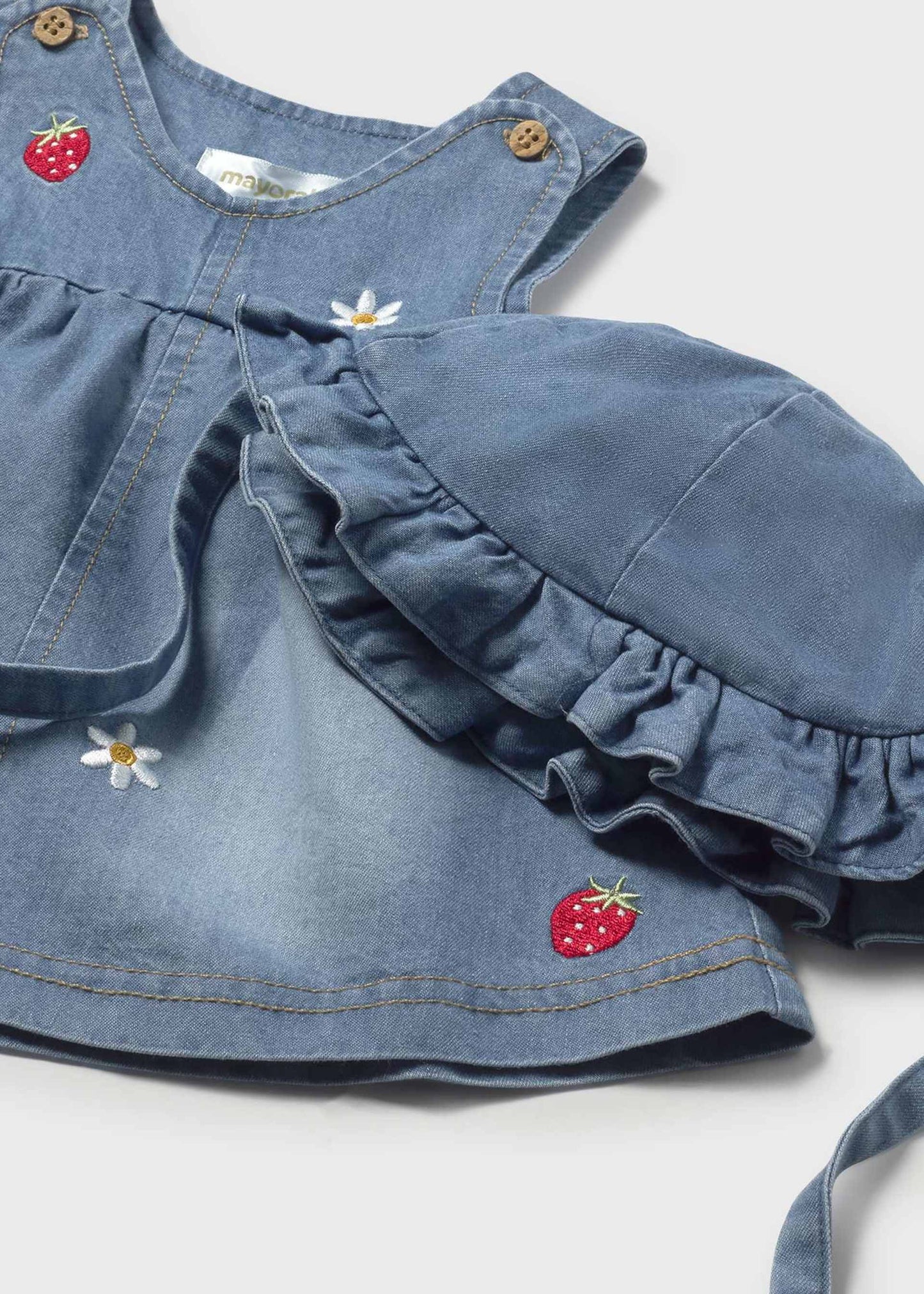 Denim Dress & Hat Set
